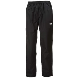 Helly-Hansen Men's Standard Dubliner Waterproof Windproof Rain Pant, Black, Medium