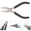 Circlip Pliers 6-Section Round Nose Snap Ring Plier Hand Made