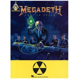 Hal Leonard Megadeth - Rust in Peace Book