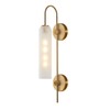 BOKT Mid Century Modern 1-Light Wall Mounted Light Brushed Gold