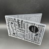 Plastic Embossing Folder 5X7 Inch Birthday Wordart Paper Crafts Plastic