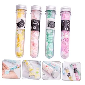 Totority 4Pcs Disposable Soap Travel Hand Washing Soap Flakes for Camping Hiking and Outdoor Activities Skin Friendly and Convenient to Carry