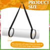 2 Pcs Picnic Blanket Carry Strap for Camping Motorcycle Bedroll