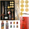 YICMY Feather Pen Pheasant Quill Pen and Ink Set,Caligraphy Kits