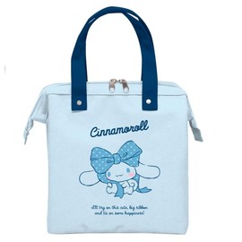 Perfect World Tokyo Sanrio Cinnamoroll, Insulated Insulated Bag with Wire, Lunch Bag, Bento Box, Kitchen, Outdoor, One Size Fits All
