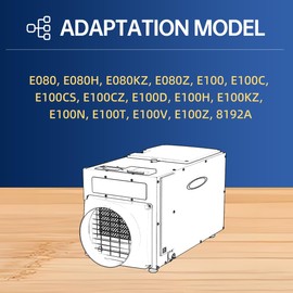 5881 Dehumidifier Filter MERV 8 Washable Compatible with Whole-House Dehumidifiers Models E100 E080 8192A and Dehumidifying Ventilator 8192A Replacement Filter 2 Packs