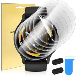 Suoman 6-Pack for Garmin Venu 3 45MM Screen Protector, Charger Port+ High Definition Clear TPU Soft Protective Film