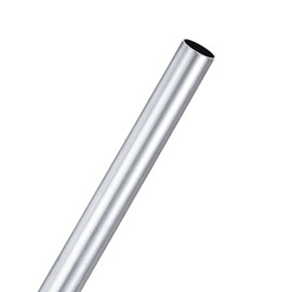 M METERXITY 1-Pack 300mm 6063 Aluminum Round Tube, 15mm ID 17mm OD Seamless Aluminum Tubing for Construction/Machining/DIY Crafting, Metal Straight Pipe [0.59"x0.67"x12"]