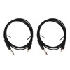 2pcs 5.9ft Tattoo Clip Cords RAC Interface Professional Copper Silicone