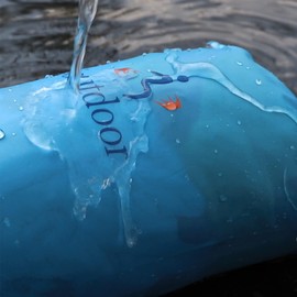 ioutdoor Dry Bag Set 2L + 5L + 10L + 20L+ 40L+ 70L Waterproof Small Lightweight Dry Bags for Paddle Board Kayaking Swimming Fishing Camping Hiking Home Storage(Blue)