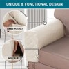 Turquoize 2 Pack Waterproof Armrest Covers for Chairs and Sofas