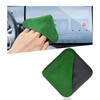 Car Screen Cleaner, Microfiber Cleaning Pad, Green&Gray