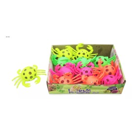 Squish ball series 6 Cangrejo Juguete Squishy Escuichi Kawaii Antiestres 6 Piezas