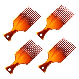 Ipetboom Wide Tooth Hair Brush Men Barber Comb Dandruff Comb Styling Oil Brush Set