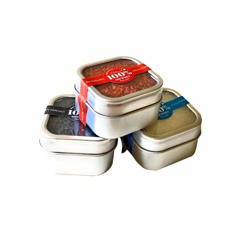 Hawaiian Island Salt Company Hawaii Sea Salt Lava Black, Volcanic