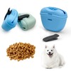 Bongpuda 2 Pcs Silicone Dog Treat Pouch,Portable Dog Training Pouch