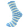 Thingimijigs 4 Pairs Ladies Striped & Spotty Patterned Soft Fluffy
