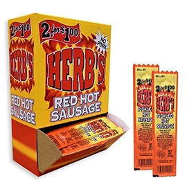 Herb's Red Hot Sausage 50ct 2 for $1