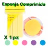 Mafab Almohadilla Desmaquillante Comprimida 12pzs Esponja Facial F