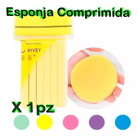 Mafab Almohadilla Desmaquillante Comprimida 12pzs Esponja Facial F