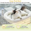 Unbranded Cat Window Perch Bed w/ Cushion Suction Cups Metal