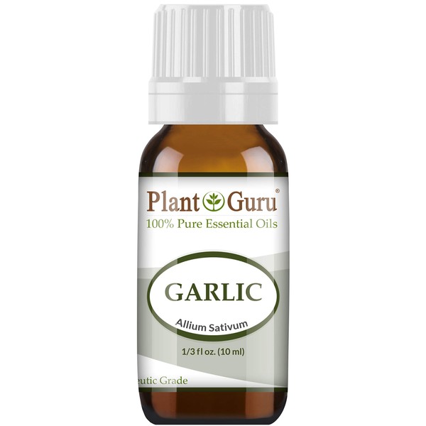 Garlic Essential Oil - 10 ml. 100% Pure Natural Undiluted Therapeutic Grade Allium Sativum