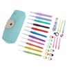 31 Piece Crochet Hooks Set Professional Ergonomic Crochet Hooks with