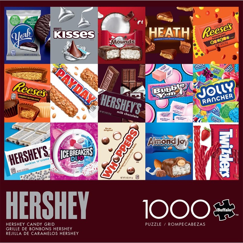 Buffalo Games - Hershey's- Hershey Candy Grid - 1000 Piece