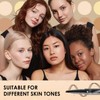 Eyebrow Pencil, 2-in-1 Dual-Ended Eyebrow Pencil, with Fork Tip Applicator,