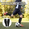 Rhoyee Protective Sleeve 1 Pair Football Shin Pads, Soccer Shin