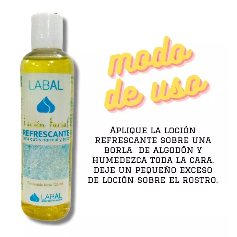 Labal Loción Facial Refrescante Cierra Los Poros 125ml
