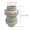 Diameter 32 mm Check Valve, Grey, Water Barrier, Leakage Protection,