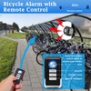 NineLeaf Bike Alarm USB Rechargeable with Mount, Bike Alarm with