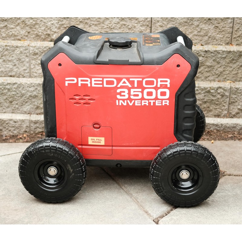 AUTOWORKS XTRM All Terrain Wheel Kit, Fits Predator 3500 Generator,