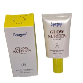 Supergoop! Glowscreen Sunrise SPF 40 Sunscreen Broad Spectrum 0.68 oz Travel Siz