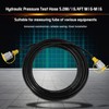 1pc 64MPa Hydraulic Pressure Test Hose 5.0M/16.4FT M16-M16 Female Liquid
