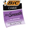 BIC Cristal Xtra Smooth Ballpoint Pen, Medium Point (1.0mm), Red,