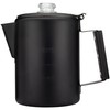 COLETTI Black Bozeman Percolator Coffee Pot — Camping Coffee Pot,