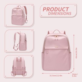 GOLF SUPAGS Women Laptop Backpack with Separate Laptop Compartment Fits 15.6 Inch Notebook Casual Daypack for Work Travel College Backpack Book Bags