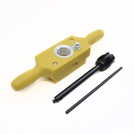 Taytools Wood Tap and Die for Male/Female ID/OD Threads Polypropylene Threadbox Hardened (1-1/4 Inch x 6 TPI)