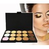 Glamza 20 Pieces White Eye and 15 Pieces Contour Palette