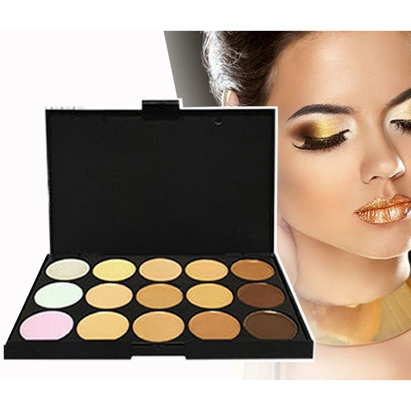 Glamza 20 Pieces White Eye and 15 Pieces Contour Palette
