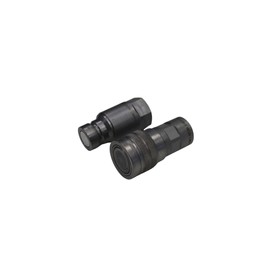 3/4" NPT Flat Face Hydraulic Quick Connect/Coupler Size 3/4" 1 Set of Quick Connect Replacement for Skid-Steer ISO 16028