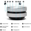 NISHZHU Portable Bluetooth Speaker Turns Anything Into A Speaker Wireless