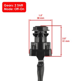 Replacement Powersports Parts – High-Performance Components for Ignition Key Switch For Kawasaki Bayou 220 KLF220 1996-2002 Atv Switch Mod-C83C-381