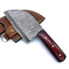 Flashbladez Handmade damascus Steel cleaver chopper knife chef knife