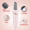 Electric Callus Remover Electric Foot Care Pedicure Set LED Rechargeable