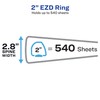 AVERY Heavy-Duty Industrial SDS Binder, 2 One-Touch EZD Rings, 540-Sheet