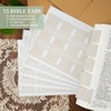 JIXZEN Bible Tabs for Women and Men, 75 Laminated Index