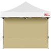 MasterCanopy Instant Gazebo Sidewall Panels Sunwall for 3x3 Pop Up